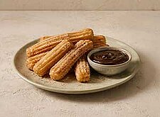 Image of Churros mit Schokoladensauce