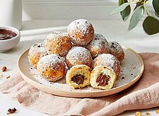 Image of Kürbisbällchen mit nutella