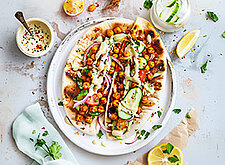 Image of Kichererbsen Shawarma Pita