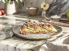 Image of Streuselkuchen mit Äpfeln