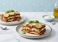 Image of Zucchini Millefeuille mit Ricottacreme