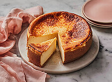 Image of Gebackener Käsekuchen mit Lotuscreme