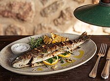 Image of Forelle vom Grill mit Kräutern