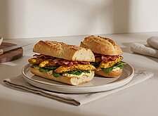 Image of Baguette mit Hühnchen