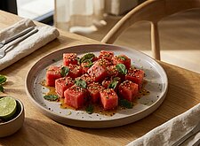 Image of Wassermelone mit Limette und Chili