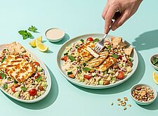 Image of Halloumi Salat mit Couscous