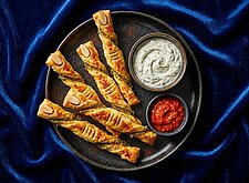 Image of Käse-Hexenfinger aus Blätterteig