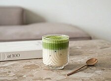 Image of Ice Banana Cloud Matcha Latte