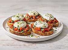 Image of Burrata-Bruschetta mit Tomaten