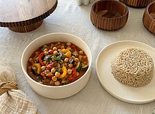 Image of Ratatouille mit Kichererbsen