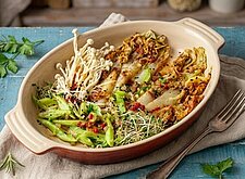 Image of Chinakohl mit Sellerie & Enokipilzen