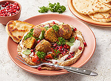 Image of Baba Ganoush mit Falafel