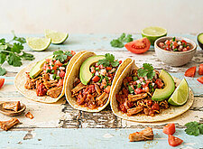 Image of Vegane Tacos mit Jackfruit