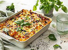 Image of Nudelauflauf Französisch mit Ratatouille