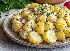 Image of Kartoffelsalat mit Radieschen