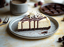 Image of Cheesecake mit weißer Schokolade
