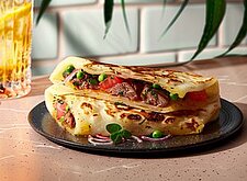 Image of Pfannkuchen mit Gyros-Füllung