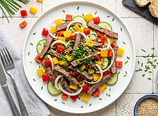 Image of Schnittlauch in Rindfleischsalat