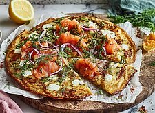 Image of Pizza mit Lachs