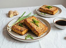 Image of Tofu-Steaks mit Sesam