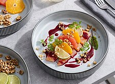 Image of Gebeizter Eismeersaibling mit winterlichen Aromen