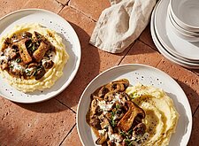 Image of Pilz Ragout mit Kartoffelstampf