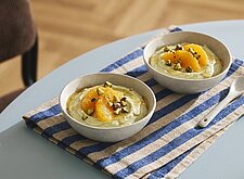 Image of Pistaziencreme mit Orangen