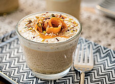 Image of Karotten Panna Cotta mit Joghurtcreme