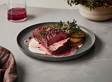 Image of Pfefferfilet mit Kartoffelgratin