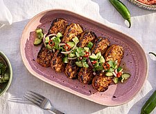 Image of Marinierter Tempeh mit Gurken-Relish