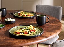Image of Omelett mit Feta und Tomaten