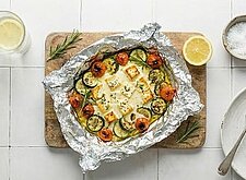 Image of Gegrilltes Feta Gemüse