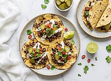 Image of Smashed Burger Tacos mit Pickles
