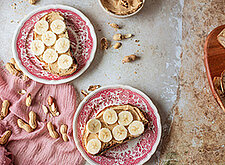Image of Bananen-Erdnussbutter Brot