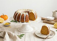 Image of Kürbis Gugelhupf mit Zitronenglasur