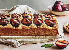 Image of Zwetschgenkuchen mit Marzipan