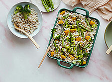 Image of Brown Rice Salad mit Brokkoli