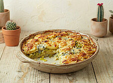 Image of Kartoffel Lauch Auflauf mit Gorgonzola