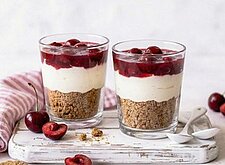 Image of Käsekuchen im Glas ohne Backen