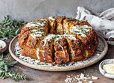 Image of Käse-Kartoffel-Ring mit Schinken