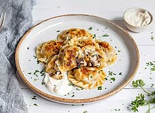 Image of Piroggen mit Sauerkraut-Pilz-Füllung