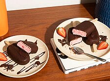 Image of Schoko Erdbeer Eis