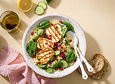 Image of Halloumi Salat mit Couscous