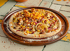 Image of American BBQ Pizza