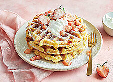 Image of Erdbeerwaffeln