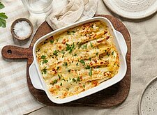 Image of Spargel Auflauf mit Käse