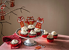 Image of Gewürz-Cupcakes mit Frischkäse-Topping