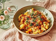 Image of Linsencurry mit Mango und Kokos