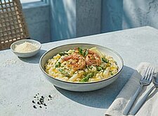 Image of Spargel Risotto mit Garnelen