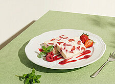 Image of Mascarpone-Pastete mit Erdbeeren